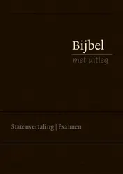 Omslag van Bijbel met uitleg - groot, kerk