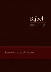 Omslag van Bijbel met uitleg - groot, kerk