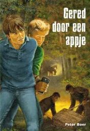 Omslag van Gered door een appje