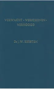 Omslag van Verwacht - verschenen - verhoogd