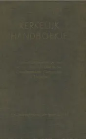 Omslag van Kerkelijk handboekje