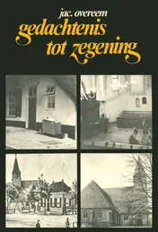 Omslag van Gedachtenis tot zegening