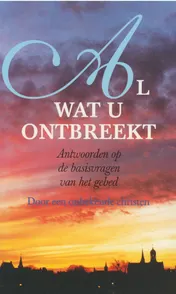 Omslag van Al wat u ontbreekt