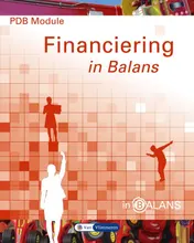 Omslag van PDB module financiering in balans