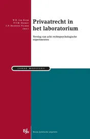 Omslag van Privaatrecht in het laboratorium