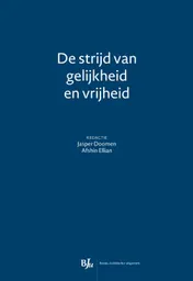 Omslag van De strijd van gelijkheid en vrijheid