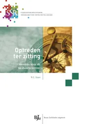 Omslag van Optreden ter zitting