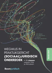 Omslag van Wegwijs in praktijkgericht (sociaal)juridisch onderzoek