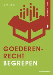 Omslag van Goederenrecht begrepen