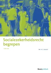 Omslag van Socialezekerheidsrecht begrepen