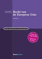 Omslag van Recht van de Europese Unie