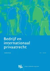 Omslag van Bedrijf en internationaal privaatrecht