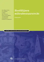 Omslag van Hoofdlijnen milieubestuursrecht