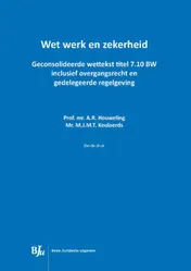 Omslag van Wet werk en zekerheid