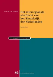 Omslag van Het interregionale strafrecht van het Koninkrijk der Nederlanden
