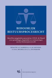 Omslag van Behoorlijk bestuursprocesrecht