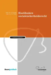 Omslag van Hoofdzaken socialezekerheidsrecht
