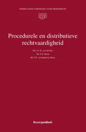Omslag van Procedurele en distributieve rechtvaardigheid