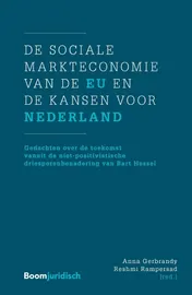 Omslag van De sociale markteconomie van de EU en de kansen voor Nederland