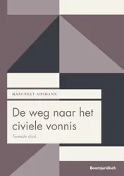 Omslag van De weg naar het civiele vonnis