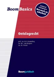 Omslag van Boom basics Ontslagrecht