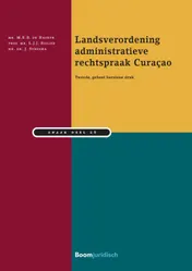 Omslag van Landsverordening administratieve rechtspraak Curaçao
