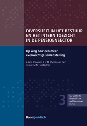 Omslag van Diversiteit in het bestuur en het intern toezicht in de pensioensector
