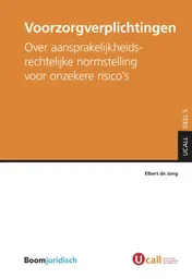 Omslag van Voorzorgverplichtingen