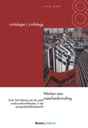 Omslag van Werken aan waarheidsvinding