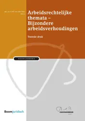 Omslag van Bijzondere arbeidsverhoudingen