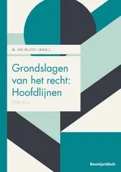 Omslag van Grondslagen van het recht: Hoofdlijnen