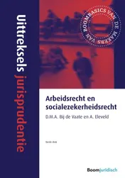 Omslag van Arbeidsrecht en socialezekerheidsrecht