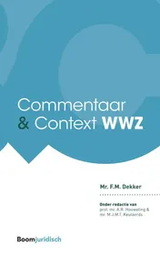 Omslag van Commentaar & Context WWZ