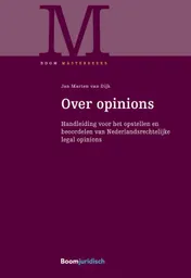 Omslag van Over opinions