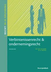 Omslag van Verbintenissenrecht & ondernemingsrecht