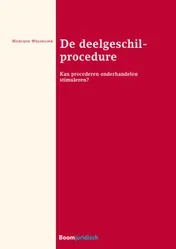 Omslag van De deelgeschilprocedure