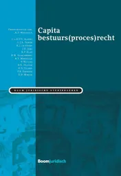 Omslag van Capita bestuurs(proces)recht
