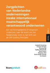 Omslag van Zorgplichten van Nederlandse ondernemingen inzake internationaal maatschappelijk verantwoord ondernemen