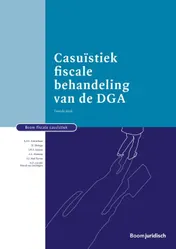 Omslag van Casuïstiek fiscale behandeling van de DGA