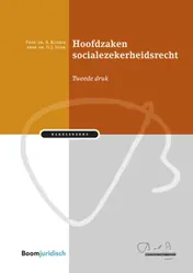 Omslag van Hoofdzaken socialezekerheidsrecht