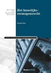 Omslag van Het huwelijksvermogensrecht