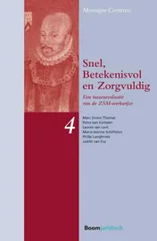 Omslag van Snel, betekenisvol en zorgvuldig