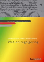 Omslag van 2017 Wet- en regelgeving
