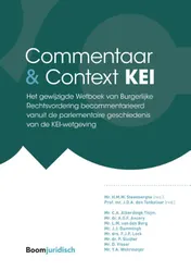 Omslag van Commentaar & Context KEI