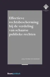 Omslag van Effectieve rechtsbescherming bij de verdeling van schaarse publieke rechten