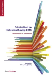 Omslag van Criminaliteit en rechtshandhaving 2015