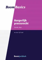 Omslag van Boom Basics Burgerlijk procesrecht