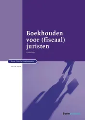 Omslag van Boekhouden voor (fiscaal) juristen