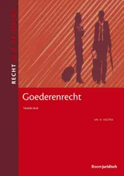 Omslag van Goederenrecht
