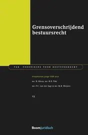 Omslag van Grensoverschrijdend bestuursrecht
